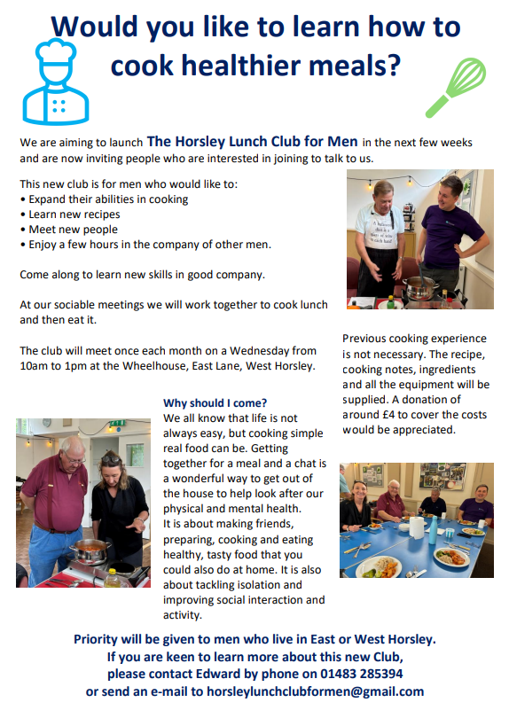 The Horsley Lunch Club for Men